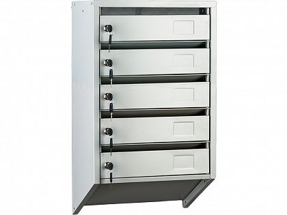 Многоквартирные почтовые ящики ПРАКТИК PB-5C KL Многоквартирные почтовые ящики ПРАКТИК PB-5C KL