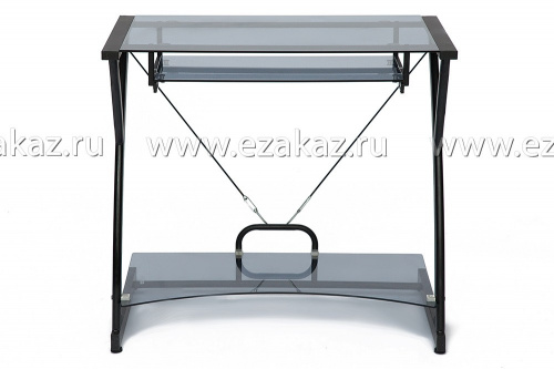 Стол компьютерный стеклянный TetChair Dark Wader WRX-01 фото 4